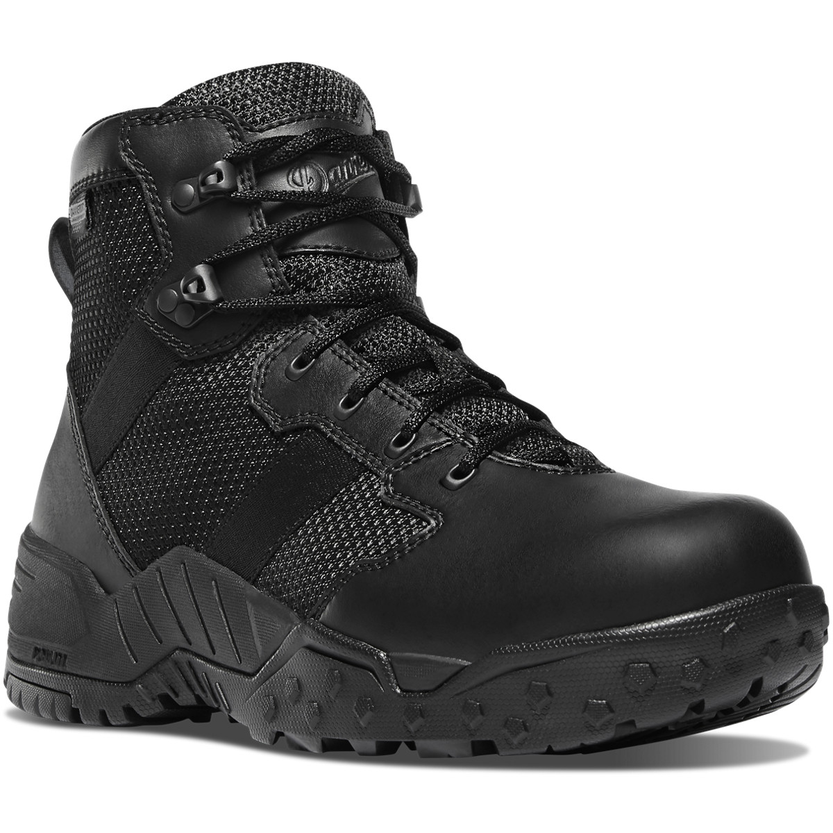 Botas Tacticas Danner Hombre Mexico - Scorch 6 Side-Zip Negros - KTGNC9462